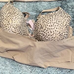 Victoria's Secret Tan Leopard Print Bra